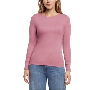 Eddie Bauer Women's Winter Long Sleeve Pink Shirt